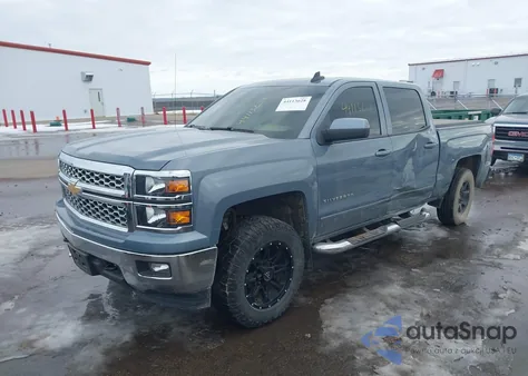 2015 Chevrolet Silverado 1500 1Lt из США, поврежденный, VIN 3GCUKREC1FG484218